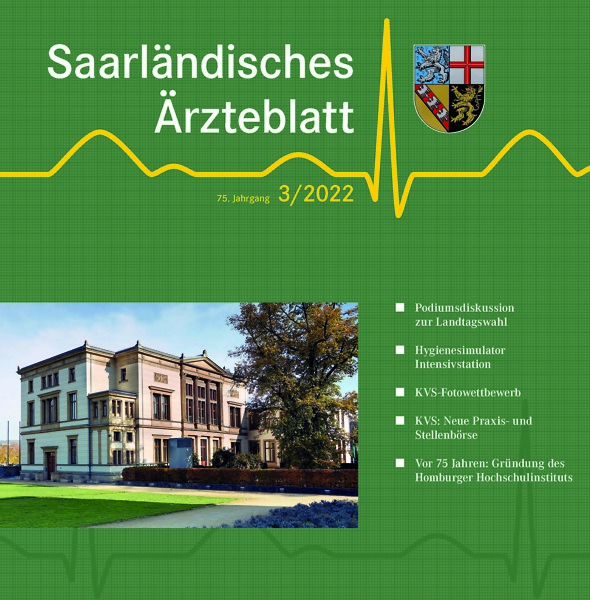 Neue Ausgabe März Ärztekammer Saarland